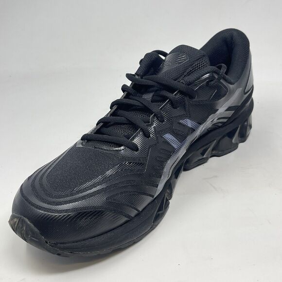 ASICS Gel-Quantum 360 VII Sneakers Mens 11 Black Blue Running Walking Shoes - Picture 7 of 16